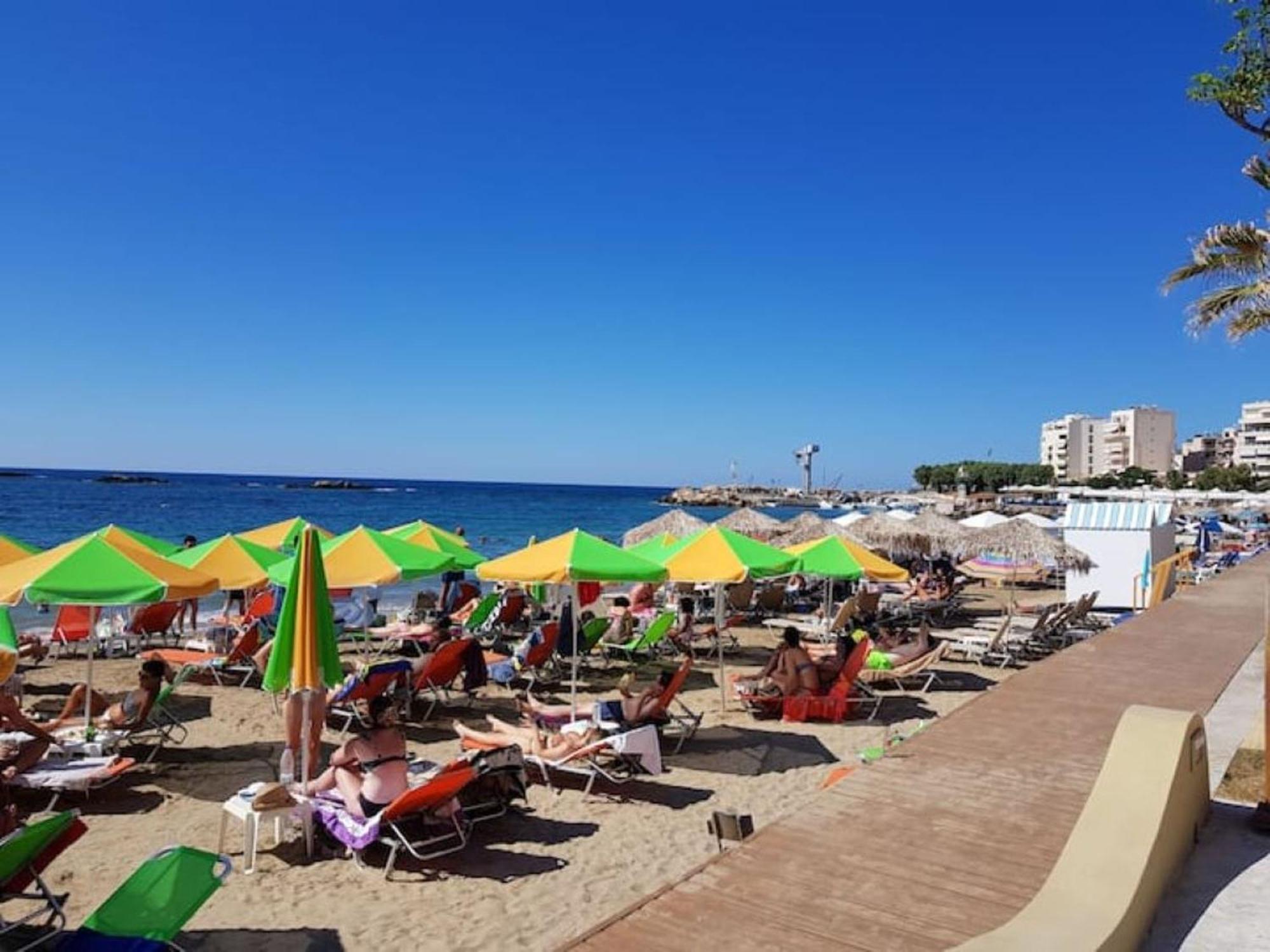 Sun Beach Apartments In Chania 09 11 Buitenkant foto